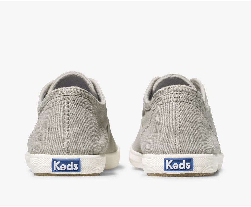 Slip Ons Keds Mujer Gris - Chillax Seasonal Washable - 625-LCPZUS